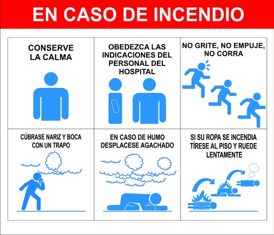 Infografía ¿qué Hacer En Caso De Incendio Charlas De Seguridad 0931