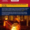 Descargas en PDF: Proteger a los trabajadores de los efectos del calor